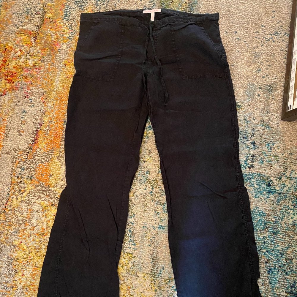 Drawstring Linen Beach Pants (Victoria's Secret)